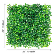 Charger l'image dans la visionneuse de galerie, SucceBuy Panneau de Buis Artificiel UV 24pcs 50x50/60x40 cm Panneaux de Haie de Buis Artificiels Mur de Fond en Herbe Artificielle Herbe Verte
