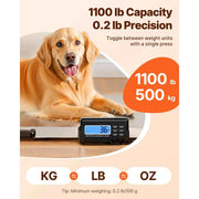 Load image into Gallery viewer, Amocart 1100LBS Digital Postal Scale 0.2 lbs Dual Accuracy Commercial Weight Scale with Hold/Tare Function for Packages Postage
