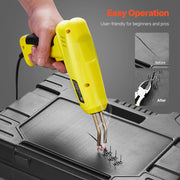 Load image into Gallery viewer, Amocart Plastic Welding Kit 220W Plastic Welder Gun w/ 800/1200 PCS Hot Staples Professional Hot Staple Welding Gun for Repair
