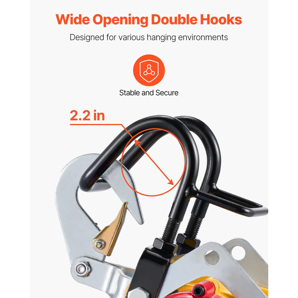 SucceBuy 2-in-1 Electric Hoist 1100 lbs 1800W Wired/Wireless Portable Power Winch 98 ft Lifting Height for Garage Factory Towing