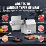 Amocart Commercial Meat Tenderizer Heavy Duty 304 Stainless Steel Kitchen Tool with Meat Tong Cleaning Brush and Meat Machine