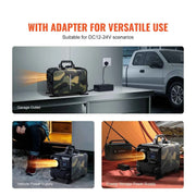 Load image into Gallery viewer, Amocart 8KW Car Heater 12V/24V All in One Diesel Air Heater Bluetooth/Display/CO Alarm Horizontal Diesel Heater Vehicle/Garage
