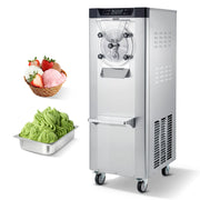 Charger l'image dans la visionneuse de galerie, Amocart 2000/2400W Commercial Hard Ice Cream Machine with 6/10L 304 Stainless Steel Cylinder Auto Clean LED Panel for Snack Bar
