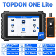 Load image into Gallery viewer, Car Diagnostic Tools TOPDON ONE LITE For All Systems CANFD DOIP FCA All Service ECU Coding Bidirectionnal OBD2 Scanner 50+ Reset
