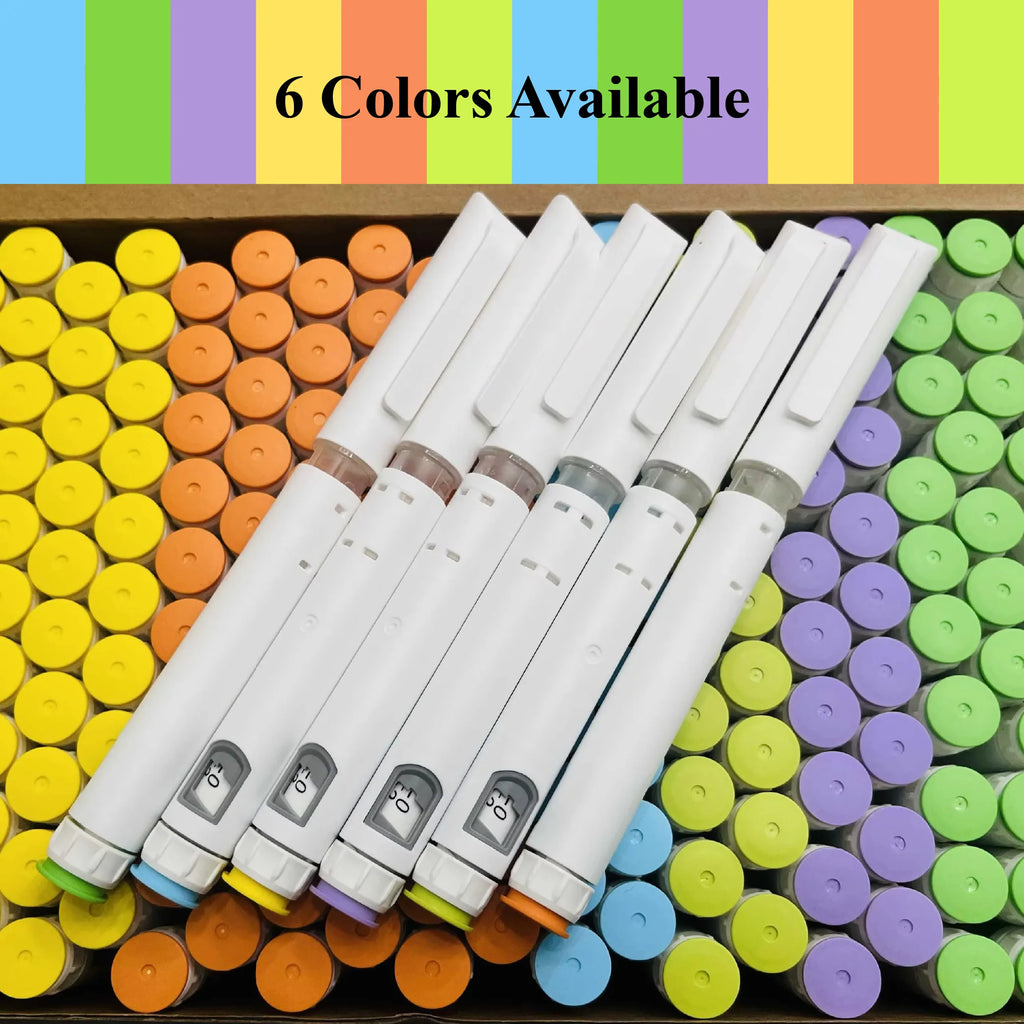 10pcs 60U Disposable Injection Pen Shell 3ml Peptide Pen Insulin Pen Suitable For 3ml Glass Cartridges
