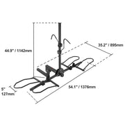 Load image into Gallery viewer, Amocart Hitch Mount Bike Rack 2-Bike Platform Style 80 LBS Max Capacity for 1.25-/2-inch Receiver Bike Carrier for Car
