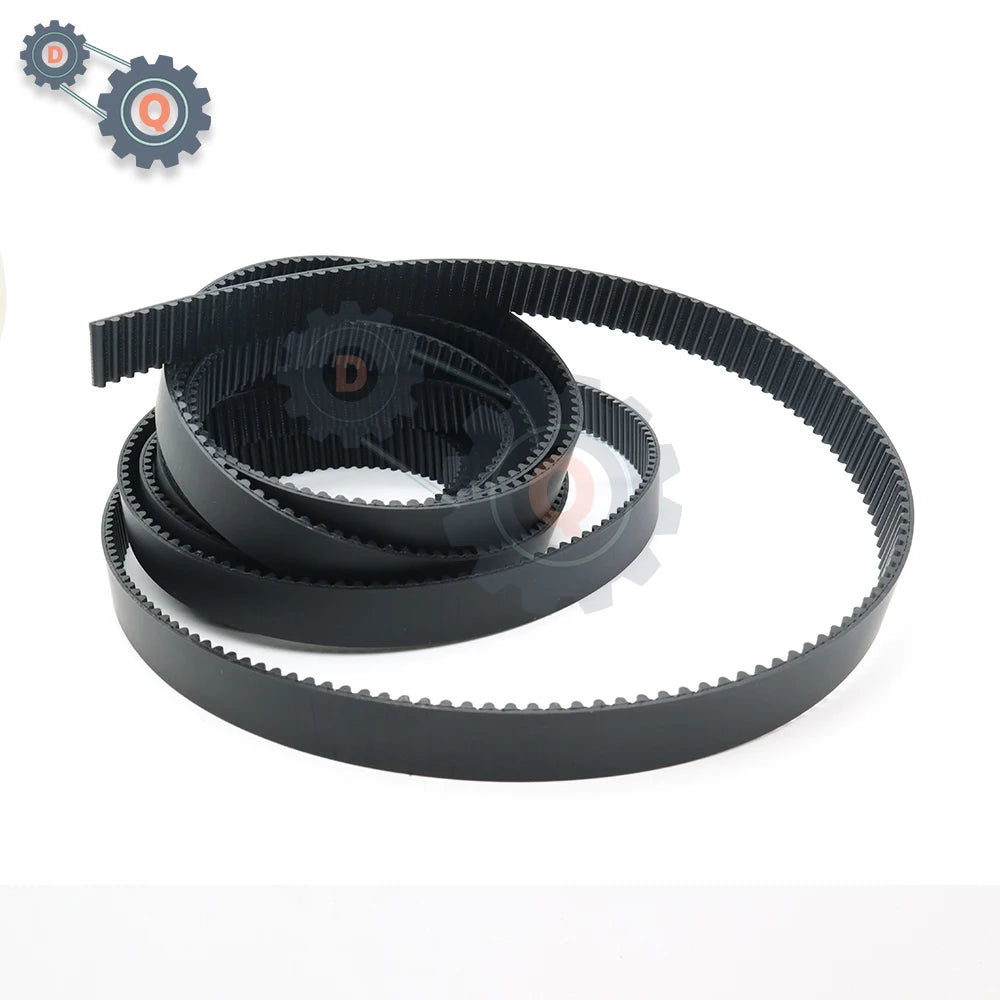 HTD 5M Open Belt PU HTD5M Open Timing Belt Conveyor Belt Polyurethane Belt Steel Belt 5M for CNC 15mm 20mm Belt HTD 5M Open Belt