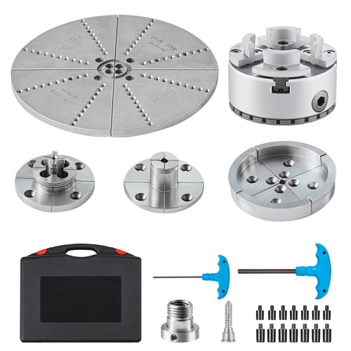 SucceBuy KP965 Metal Lathe Chuck 4-Jaw 3.75