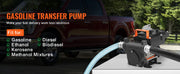 Load image into Gallery viewer, Amocart Fuel Transfer Pump 12V DC 5GPM / 8GPM / 12GPM Portable Type Electric Diesel Transfer Pump for Diesel Methanol Blends
