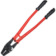Load image into Gallery viewer, SucceBuy 24/30Inch Wire Rope Swager Crimper Tool Insulated Handle Aluminum Copper Cable Fishing Sleeves Cutter Crimping Pliers - AMOCART
