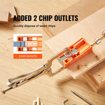 Amocart 56 Pcs Pocket Hole Jig Mini Jig Pocket Hole System with 9" C-clamp Step Drill Wrench Drill Stop Ring Square Drive Bit