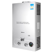 Load image into Gallery viewer, 18L LPG Propane Gas Instant Hot Water Heater Boiler Outdoor Stainless Steel Tankless Hot Water Heater On-Demand Boiler ShowerKit
