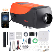 Load image into Gallery viewer, SucceBuy Car Heater 2/5/8KW Diesel Air Heater 12V With Remote Control Low Noise for Truck RV Trailer Air Diesel Parking Heater - AMOCART
