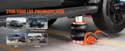 Load image into Gallery viewer, Amocart 3T Air Jack 3-8S Pneumatic Lifting Jack with Heightened Column 6 Steel Tubes Thick Rubber Pad Fit for Sedan SUV Pickup
