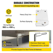 Load image into Gallery viewer, SucceBuy DIY Murphy Bed Hardware Kit Vertical Mounting Wall Bed Spring Mechanism Heavy Duty King Queen Bed Support Hardware DIY
