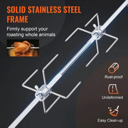 Load image into Gallery viewer, Amocart Universal Grill Rotisserie Kit for Grills, Electric BBQ Grill with 9W Motor Stainless Steel Automatic Grilling Kit
