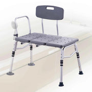 Load image into Gallery viewer, Amocart Tub Transfer Bench for Bathtub Shower Seats Lightweight Shower Bench with Non-Slip Bath Seats with Armrest and Backrest
