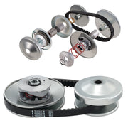 Bild in Galerie-Viewer laden, Amocart Go-Kart Torque Converter Go-Kart Clutch Kit Series Asymmetrical Driver Pulley Replacement with Drive Belt  Small Engine

