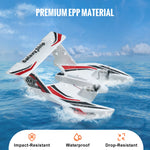 Amocart EPP Foam RC Plane 2.4G 3CH  Radio Control Aircraft Sea And Air RC Glider Water Land Flying Airplane Toys Gift For Boys