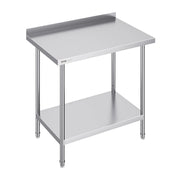 Bild in Galerie-Viewer laden, Amocart Stainless Steel Work Table Commercial Heavy Duty Food Prep Worktable with Adjustable Height for Restaurant Home
