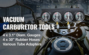 Charger l'image dans la visionneuse de galerie, Amocart Fuel Vacuum Carburetor Synchronizer Carb Tool sync 4 Gauge Set with Rubber Hose Vacuum Balancer Meter Kit For Motorbike
