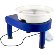 Load image into Gallery viewer, 450W Pottery Wheel Machine 14in/35cm Ceramic Wheel Forming Machine Electric Clay Machine Foot Pedal
