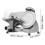SucceBuy Electric Meat Slicer Adjustable Thickness 200W/240W/320W/340W Commercial & Home Use Food Cutter for Cheese & Meat