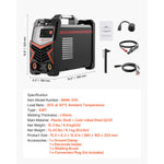 Amocart TIG Welder 205A 2in1 Welding Machine Lift TIG/MMA Stick Electric Welder Machine with IGBT Inverter Hot Start Arc Force