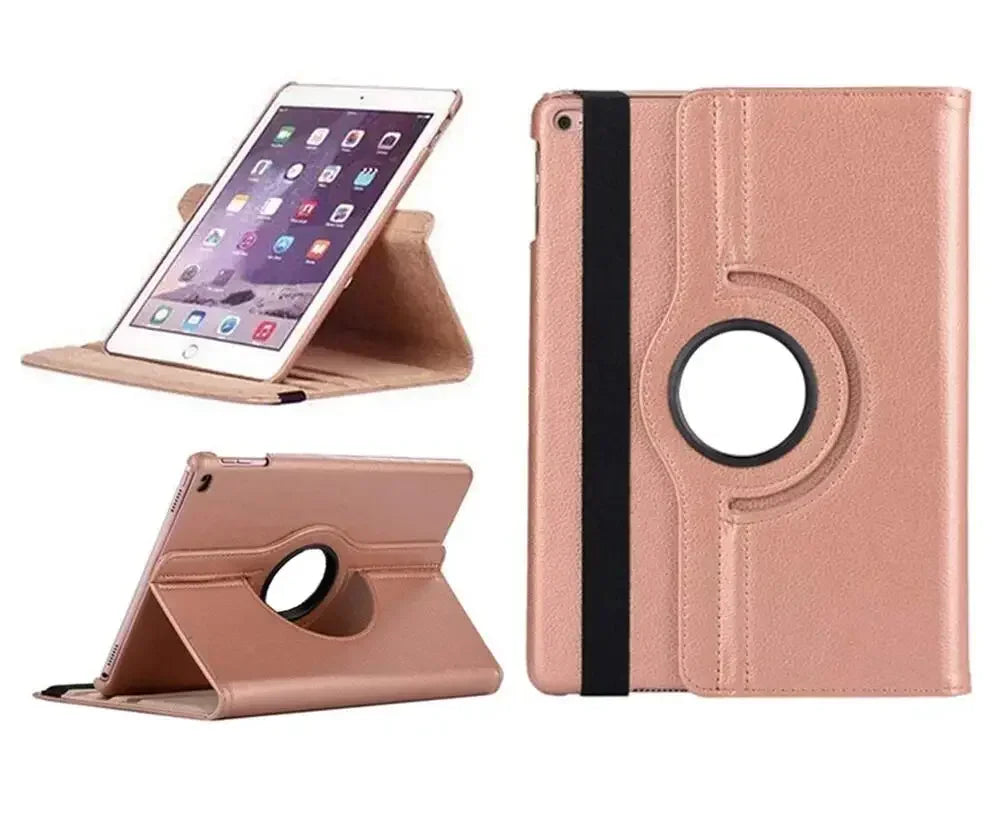 Case For iPad Air2 Air1 Cover 5th 6th 7 8 9 10.2 Funda iPad A19 2026 A16 2025 Air11 2025 Pro11 9.7 2018 2017 360° Rotating Case