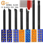 High Hardness Milling Tool Holder Quick Cutting Efficiency Lathe Arbor with Insert and Wrench Lathe Turning Tool Holder