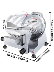 Charger l'image dans la visionneuse de galerie, Trancheuse à Viande SucceBuy 200W/240W/320W/340W, Trancheuse Électrique pour Traiteur, Épaisseur Réglable pour Usage Commercial ou Domestique, Coupe Viande et Fromage
