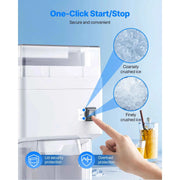 Load image into Gallery viewer, SucceBuy Commercial Ice Shaver Machine 1.8L 300W Premium Motor Stainless Blades for Bar Mixing Seafood Preservation Home Party - AMOCART
