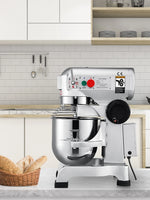 Amocart 10-30L Electric Dough Machine Stainless Steel Commercial Cream Egg Whisk Mixer Processor Kitchen Food Stand Blender