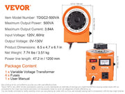 Load image into Gallery viewer, Amocart 500VA-3000VA Auto Variable Voltage Transformer 4 Extra Fuse 110V Input 0-130V Output AC Voltage Regulator Power Supply
