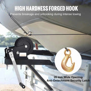 Load image into Gallery viewer, Amocart Hand Winch Heavy Duty Rope Crank with 33 ft Steel Wire Cable and Two-Way Ratchet for Trailer Boat or ATV Towing
