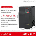 FK700 VFD 2.2KW-22KW Three phase 380V input  three phase 380V output Variable Frequency Drive for Motor Speed Control