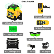 Load image into Gallery viewer, 360 Rotary Auto Self-Leveling instrument with self leveling laser level Laser Construction Tools Laser Leveling Instrument
