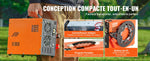 SucceBuy PCP Air Compressor, 4500PSI/30Mpa Portable PCP Airgun Compressor with Built-in Power Converter