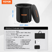 Load image into Gallery viewer, Amocart Ice Bath Tub Cold Water Therapy Plunge Tub for Athletes Portable Outdoor Ice Barrel Plunge Pool Inflatable Ice Bathtub
