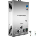 SIHAO 6L-18L Propane Gas Water Heater Digital Display Bathroom Heating Instant Outdoors Car Camping Water Heater Boiler