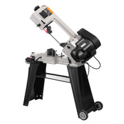Load image into Gallery viewer, SucceBuy 4 in x 6 in Metal Horizontal Band Saw Rectangular Cutting Capacity with 550W Motor, Variable Speed, for Metal Wood Work
