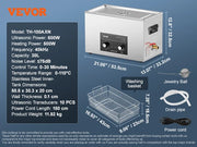 Load image into Gallery viewer, SucceBuy 2/3/6/10/15/30L Ultrasonic Cleaner with Heater Timer for Lab Tools Metal Parts Carburetor Brass Auto Parts Engine Parts

