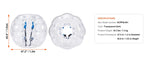 Amocart 4FT/1.2M Inflatable Bumper Ball Body Sumo Zorb Balls for Teen & Adult 0.8mm PVC Bubble Balls Bumper Bopper Toys
