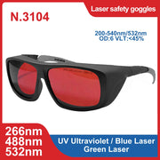 Load image into Gallery viewer, Laser Safety Glasses 190-2000nm 10600nm OD6 CO2 Laser Protection goggles 1064 532 200-2000nm IPL laser glasses Laser protection
