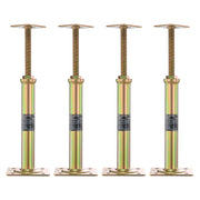 Load image into Gallery viewer, SucceBuy 4pcs House Floor Jacks 11.6-16" Adjustable 2500 lbs Support Beam Basement Galvanized Telescoping Jack Post for Leveling - AMOCART
