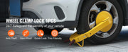 Charger l'image dans la visionneuse de galerie, Amocart Wheel Lock Clamp 1/2 Pack Trailer Wheel Lock Heavy-Duty Anti Theft Tire Lock Adjustable Tire Boot Lock Tire Claw for RV
