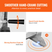 Load image into Gallery viewer, Amocart Manual Vegetable Fruit Slicer 0-0.5"/0-12mm Thickness Adjustable Commercial Slicer Machine Food Cutter Slicing Machine
