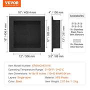 Charger l'image dans la visionneuse de galerie, SucceBuy Shower Niche Ready for Tile Shelf Organizer  Corners Niche Recessed Sealed Protection  Soap Storage for Shower Bathroom
