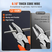 Bild in Galerie-Viewer laden, SucceBuy Razor Wires Razor Barbed Wire Razor Wire Fencing Fence Double Spiral Barbed Wire Galvanized Wire Rolls Razor for Garden
