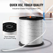 Load image into Gallery viewer, SucceBuy Polyester Pull Tape Mule Flat Rope Printed Webbing Cable Pulling Tape for Packaging Gardening Electrical Conduit Work
